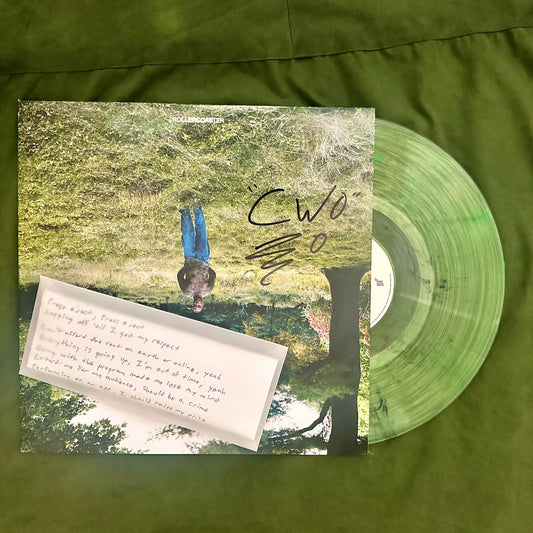 ROLLERCOASTER - Vinyl LP - Autographed with Handwritten Lyric Sheet (Green Moss, edition of 30)